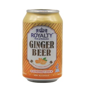 Roylty Ginger NON-Alcoholic Beer 330ml x 24